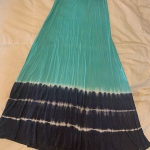 Tie-Dye Maxi Skirt
